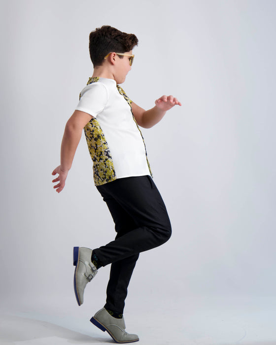 Youth Boys Black Dress Pants