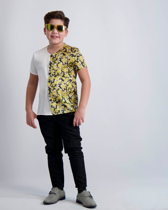 Youth Boys Black Dress Pants