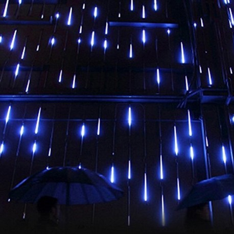 Large LED Snowfall Lights – Cascading Meteor Shower Effect