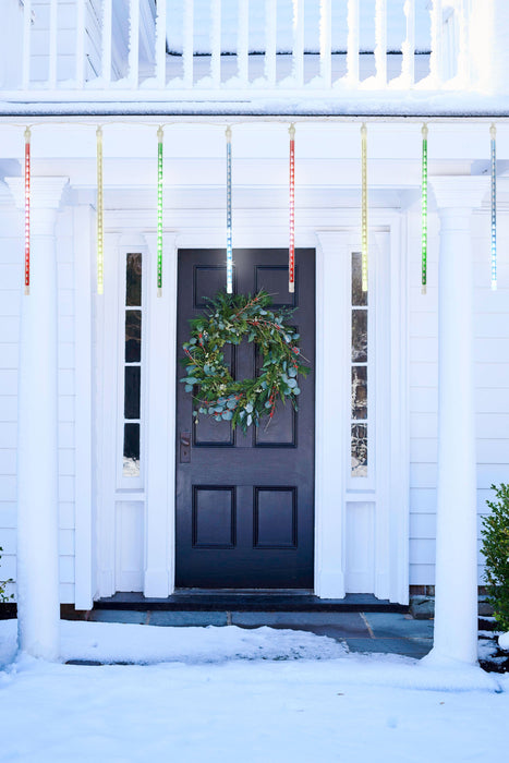 Large LED Snowfall Lights – Cascading Meteor Shower Effect