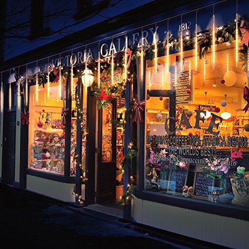 Large LED Snowfall Lights – Cascading Meteor Shower Effect