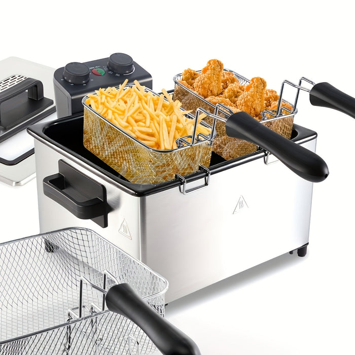 1700W Electric Deep Fryer 3L or5L Stainless Steel w Basket