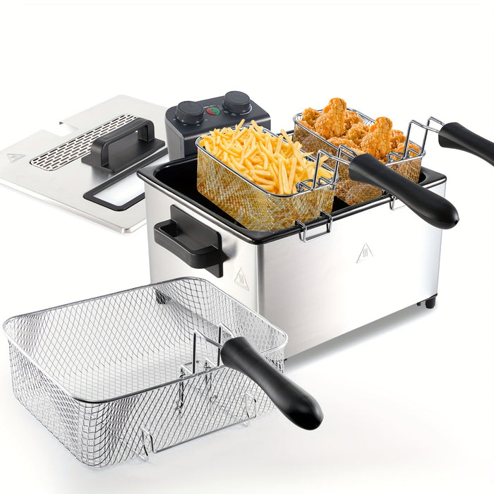 1700W Electric Deep Fryer 3L or5L Stainless Steel w Basket