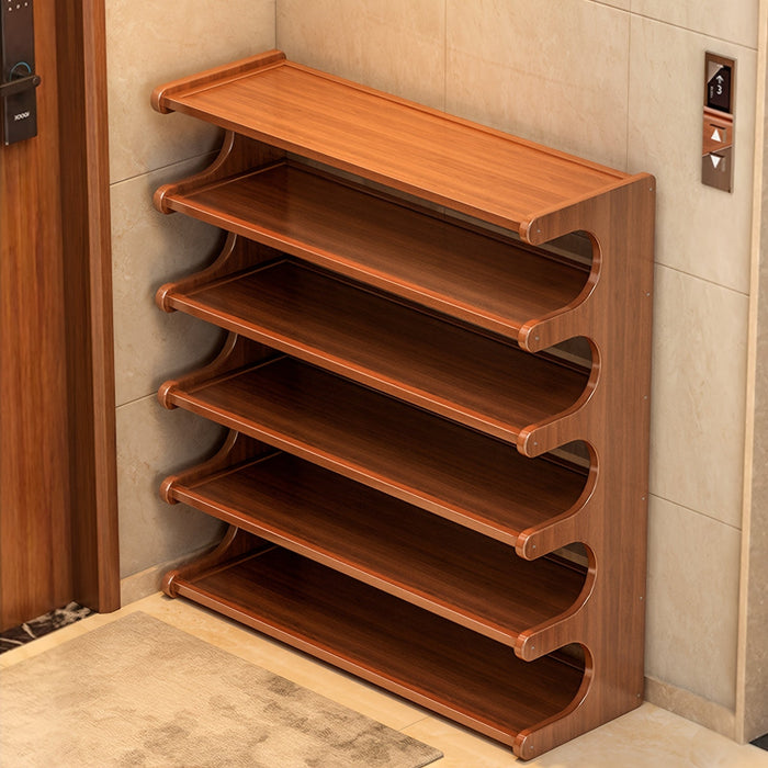 5 or 6 Tier Bamboo Shoe Rack Organizers