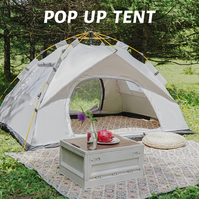 3-4 Person Instant Pop Up Camping Tent