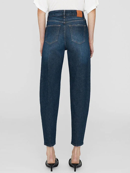 Women's High Waist Vintage Denim Stretch Jeans