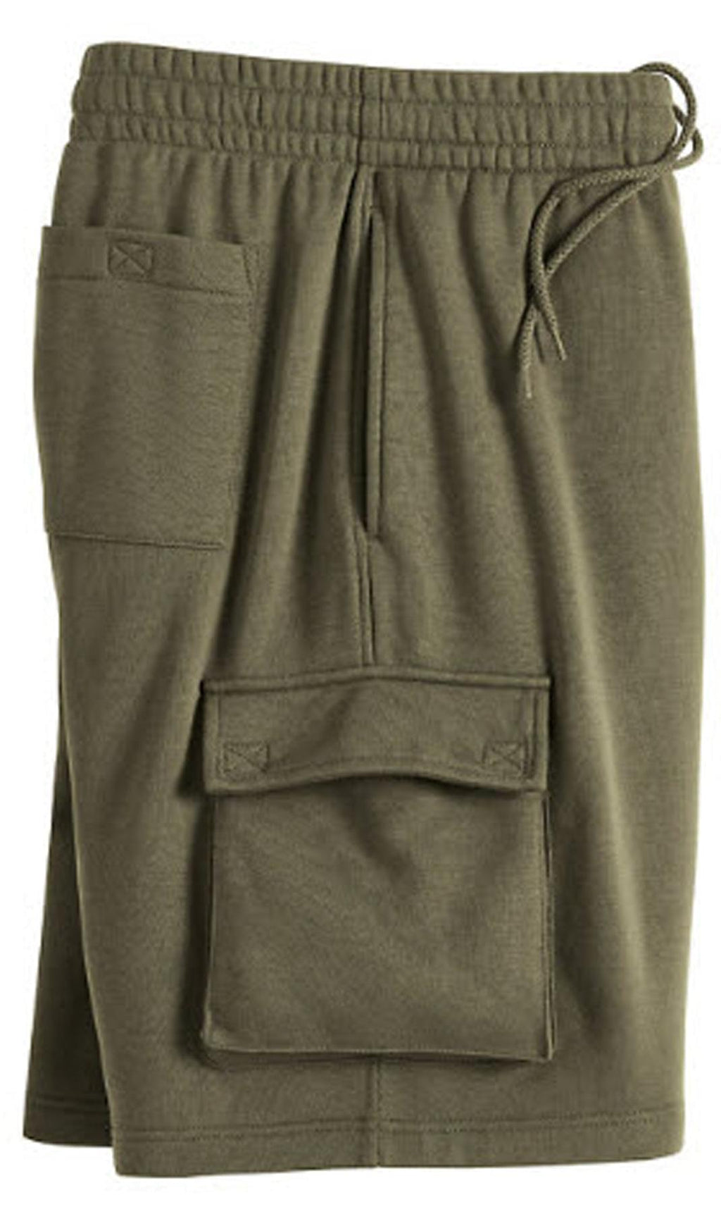 Men's Fleece Cargo Shorts