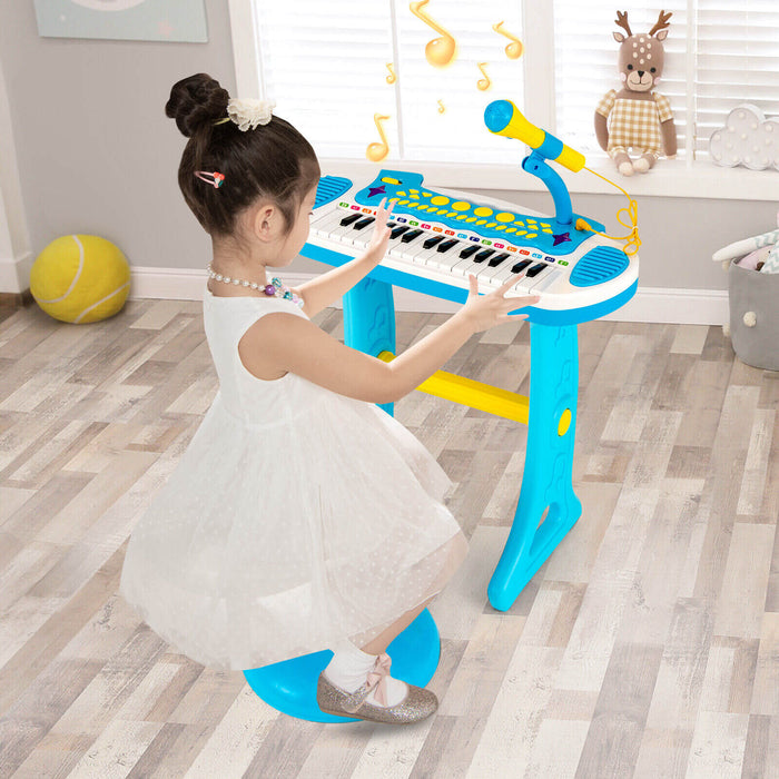 31-Key Kids Piano Keyboard Toy with Microphone