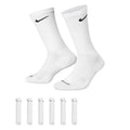Nike 6-Pack Cushioned Crew Socks - White