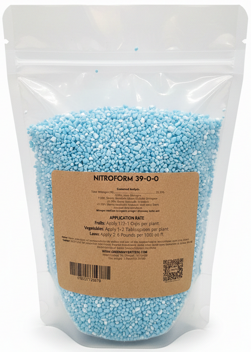 Granular Nitroform Fertilizer 39-0-0 slow-release nitrogen fertilizer for turf and ornamental plants