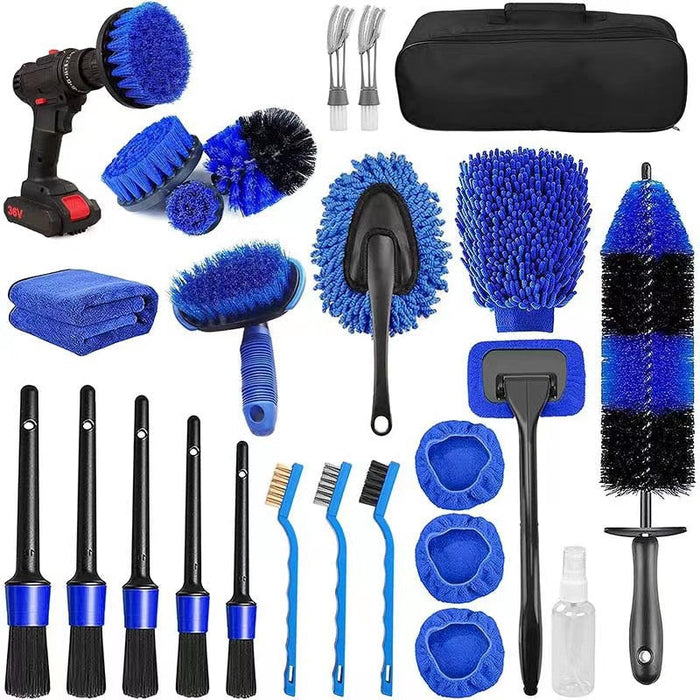 Tire Brush Car Supplies Cleaning Kit