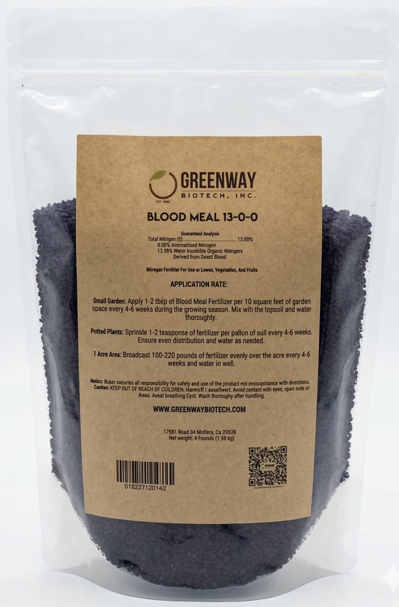 Organic Blood Meal Fertilizer 13-0-0