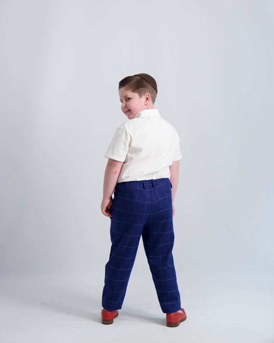 Youth Boy's Blue Dress Pants