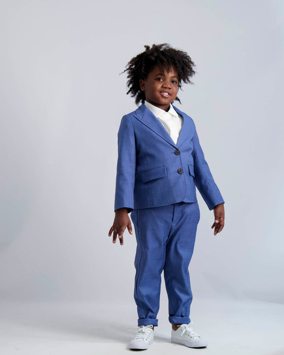 Youth Boys Egyptian Blue Dress Pants