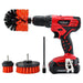 20V cordless drill driver with brushes, battery, and charger included for versatile drilling and driving tasks