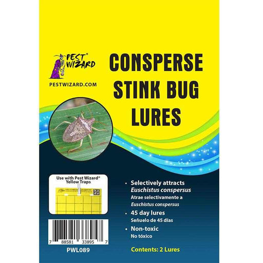 Pest Wizard Consperse Stink Bug Lure 2-Pack for targeted stink bug control and crop protection