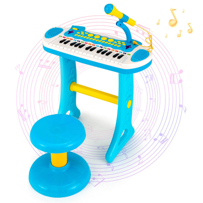 31-Key Kids Piano Keyboard Toy with Microphone