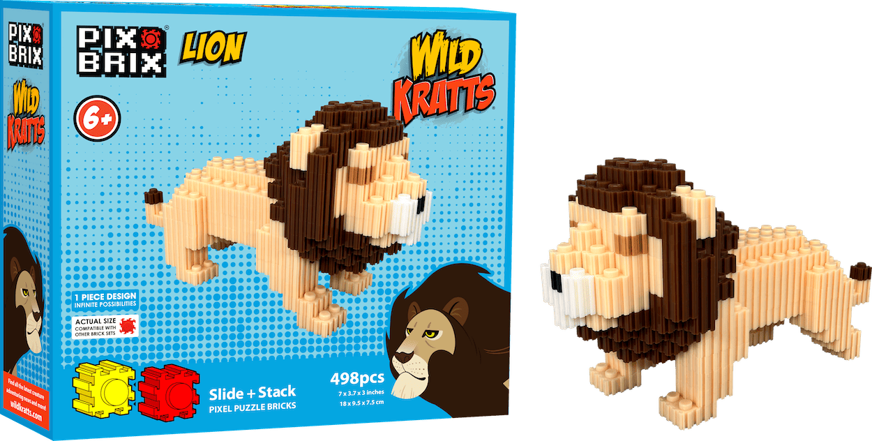 Pix Brix Lion - Wild Kratts