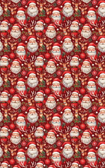 Holiday Hoopla with Santa Wrapping Paper