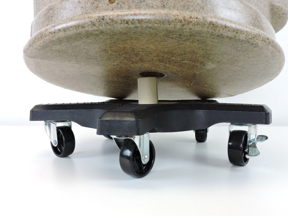 22-Pocket Vertical Patio Planter with Rolling Dolly Cart Combo