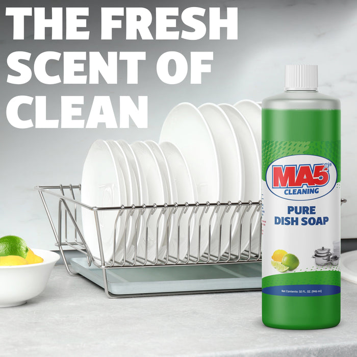 MA5X Pure Dish Soap | Commercial-Grade Grease-Cutting Formula