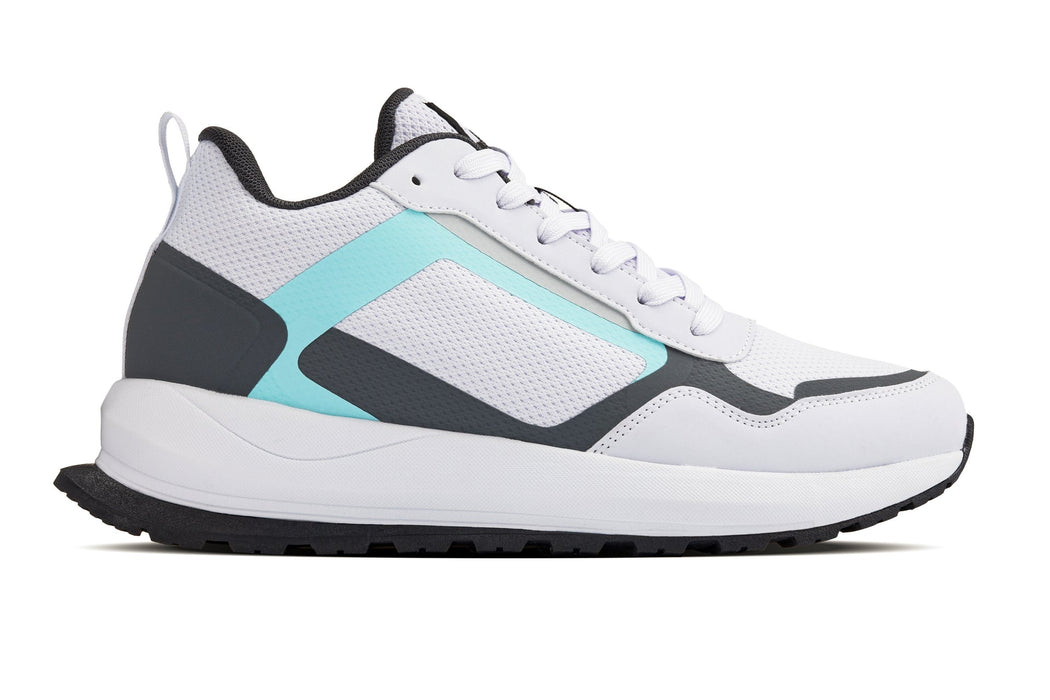 CALTO - Q151  - 2.4 Inches Taller (White/Grey) Trainers
