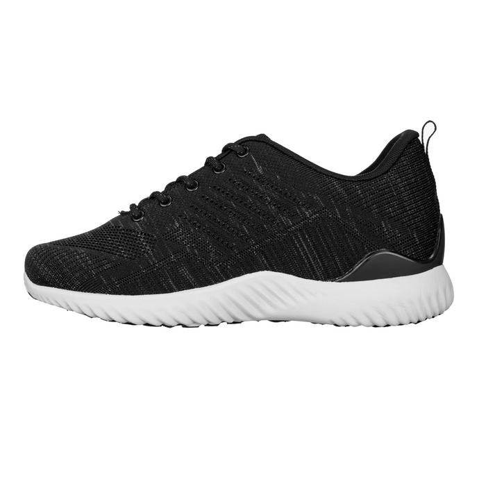 CALTO - 2.4 Inches Taller (Black/Grey) - Ultra Lightweight Sneakers