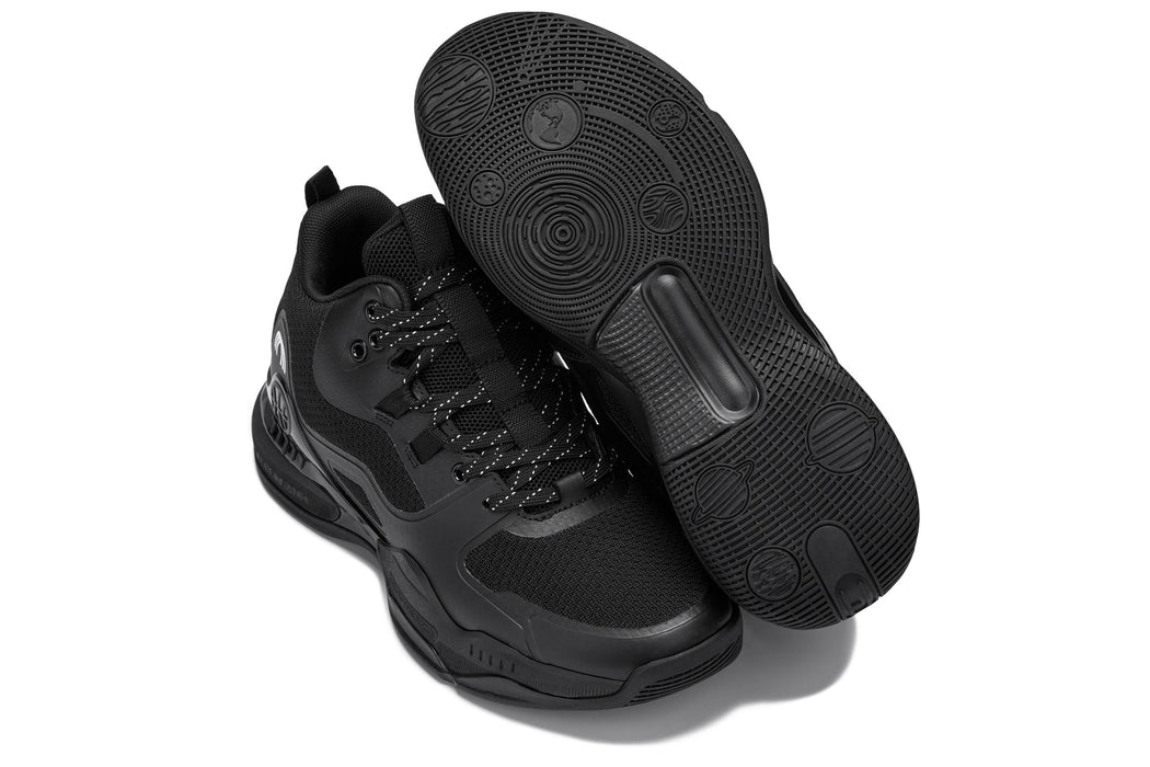 CALTO - 3 Inches Taller (Black) - Basketball High-Top Sneakers