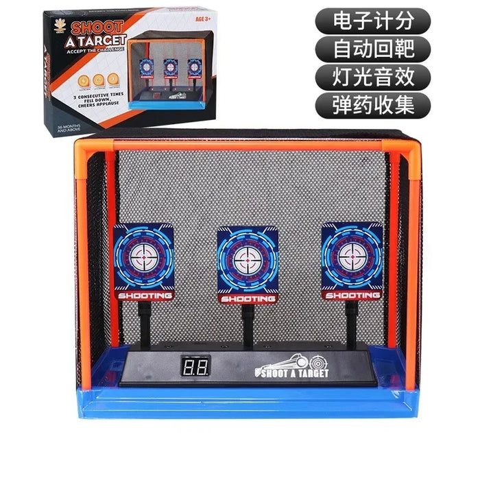 Automatic Reset Electronic Target for Nerf & BB Blasters