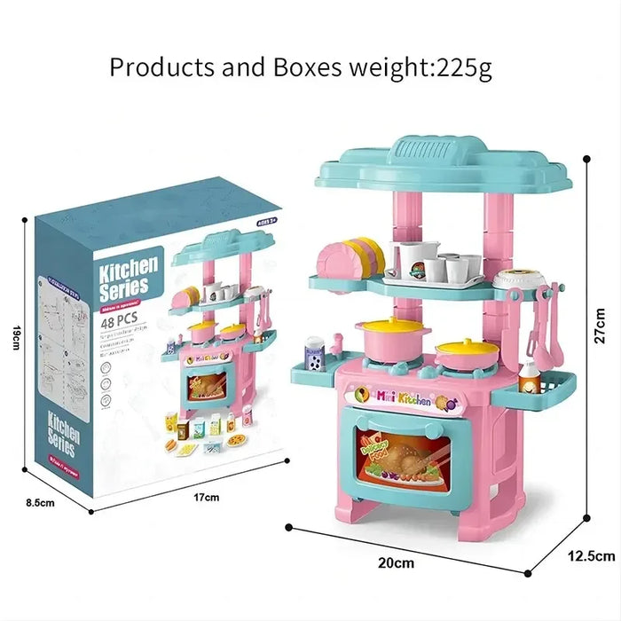 Mini Kitchen Play Cooking Set