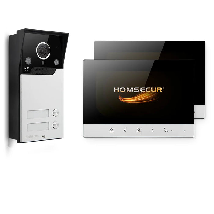 HOMSECUR 7" HD Video Door Phone Intercom Auto Snapshot System