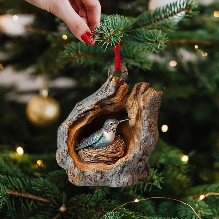 Charming 3D-Effect Animal Christmas Tree Ornaments (2D Flat Acrylic)