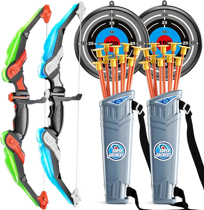 Kids LED Light-Up Archery Set