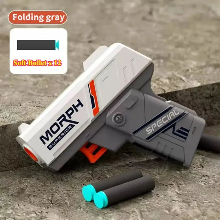 Mini Shell Soft Bullet Launcher Toy Gun