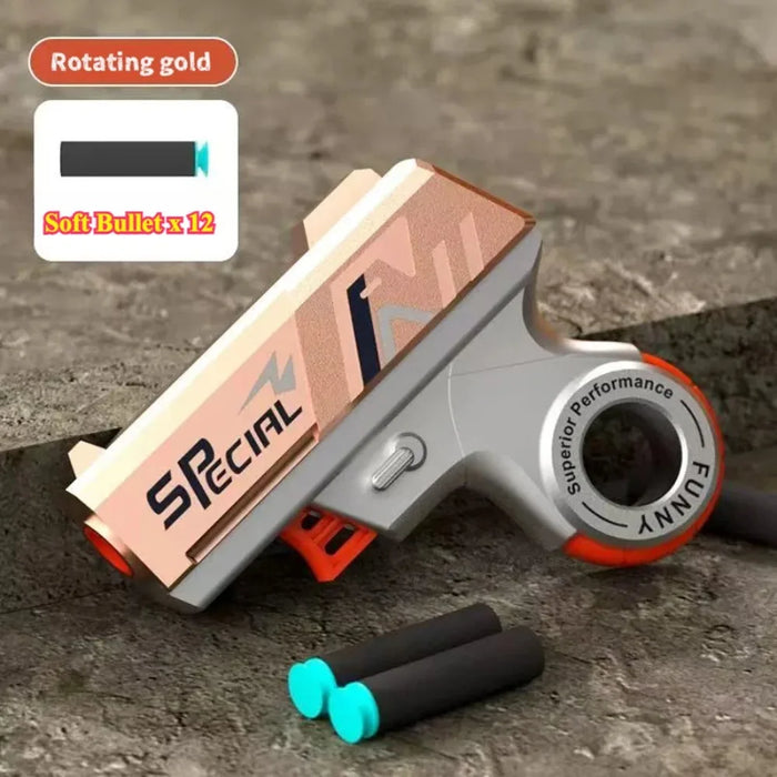 Mini Shell Soft Bullet Launcher Toy Gun