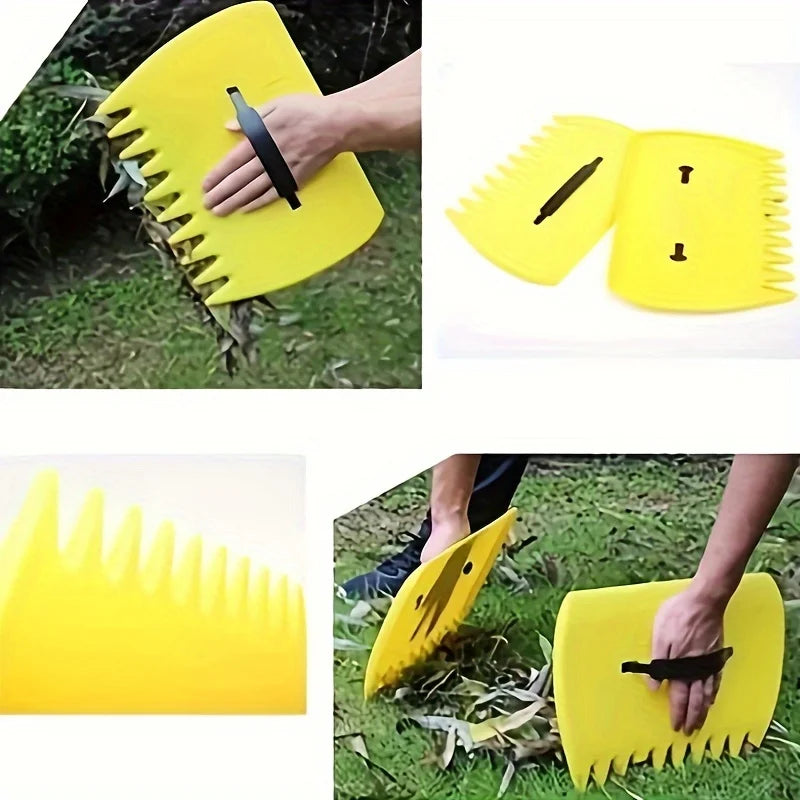 Râteau à main de jardin - Râteau à main compact pour les débris de jardin et de pelouse, outil de jardinage intérieur et extérieur