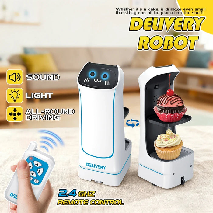 2.4G RC Food Delivery Robot Toy