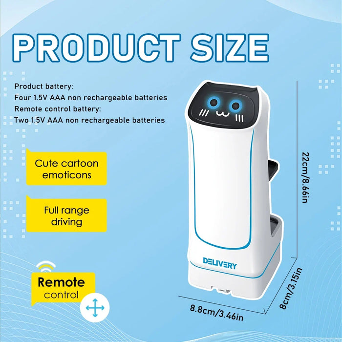2.4G RC Food Delivery Robot Toy