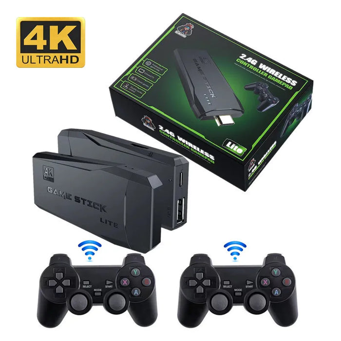 M8 Wireless Game Stick – 64GB 4K (10000 Games)