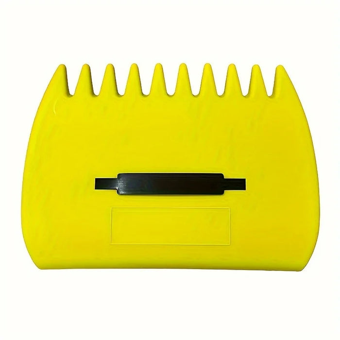 Handheld Garden Rake - Compact Hand Rake for Yard & Lawn Debris, Indoor & Outdoor Gardening Tool