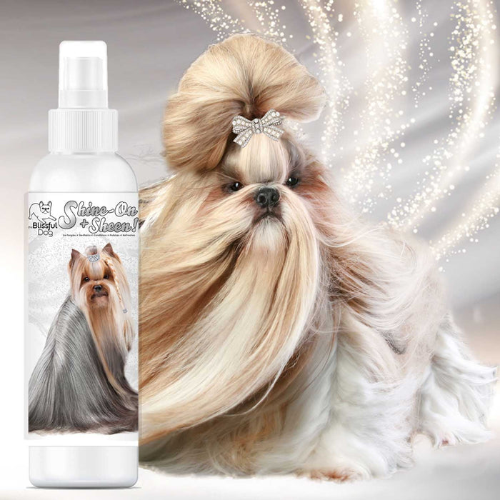 Shine-On+Sheen Dog De-Tangling Coat Spray