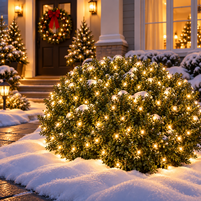 100 LED Net String Lights - Warm White | Perfect Holiday
