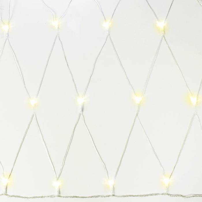 100 LED Net String Lights - Warm White | Perfect Holiday