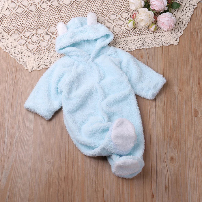 Humor Bear Long Sleeve Baby Rompers