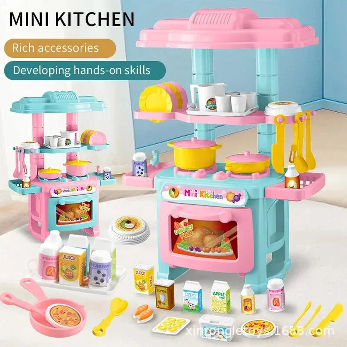Mini Kitchen Play Cooking Set