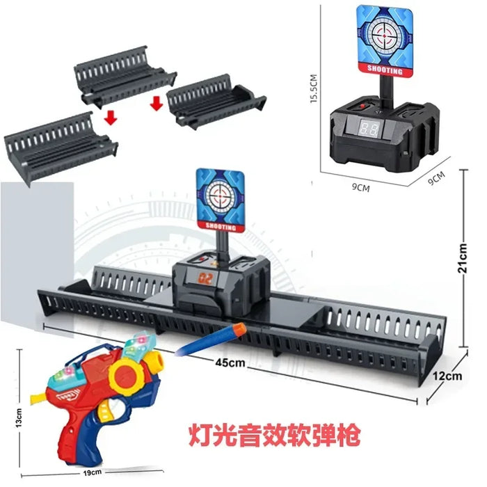 Automatic Reset Electronic Target for Nerf & BB Blasters