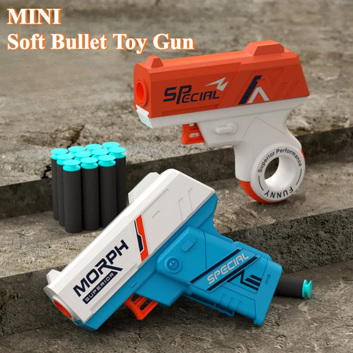Mini Shell Soft Bullet Launcher Toy Gun