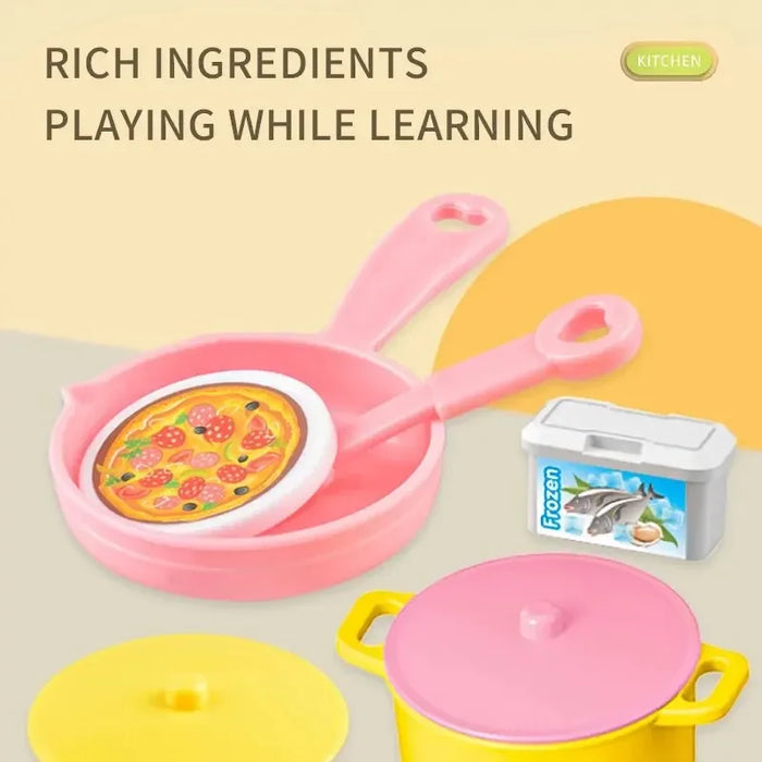 Mini Kitchen Play Cooking Set
