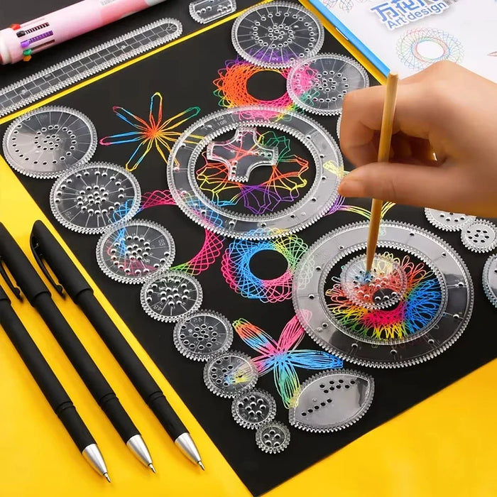 Creative Spirograph Drawing Toys Set | Art Craft Kit for Kids