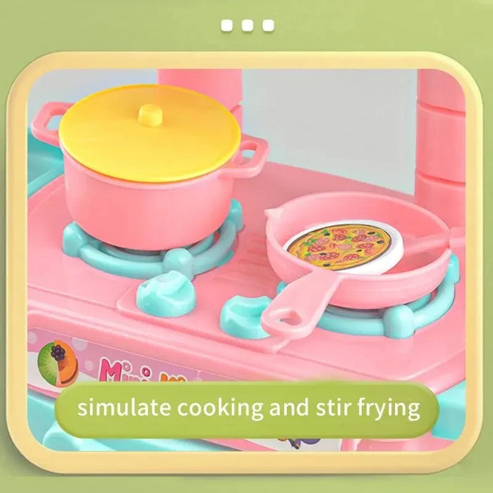Mini Kitchen Play Cooking Set